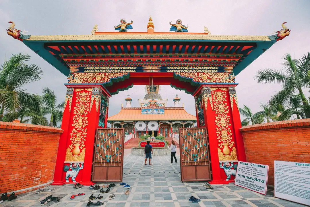 Visit to Lord Buddha Temple, Lumbini